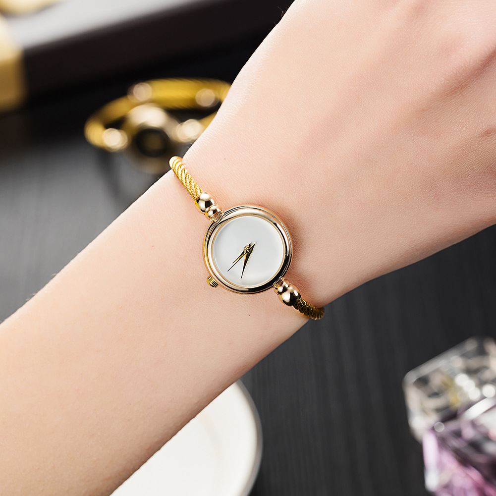 Jewelry Watches For Ladies - Ins Vintage Dames Klein Rond Quartz