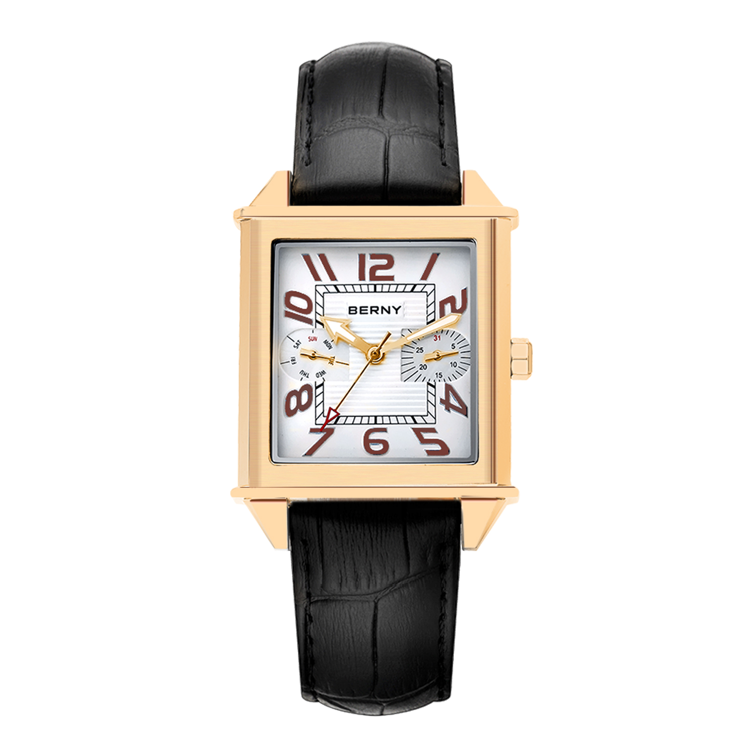 Cartier Watch Tank - BERNY 6P25 Quartz Horloge voor Mannen