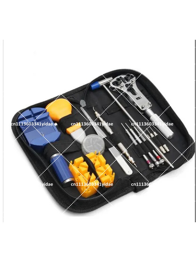 Watch Repair Tool Kit - Complete 13-delige horlogereparatieset met bandverwijderaar en