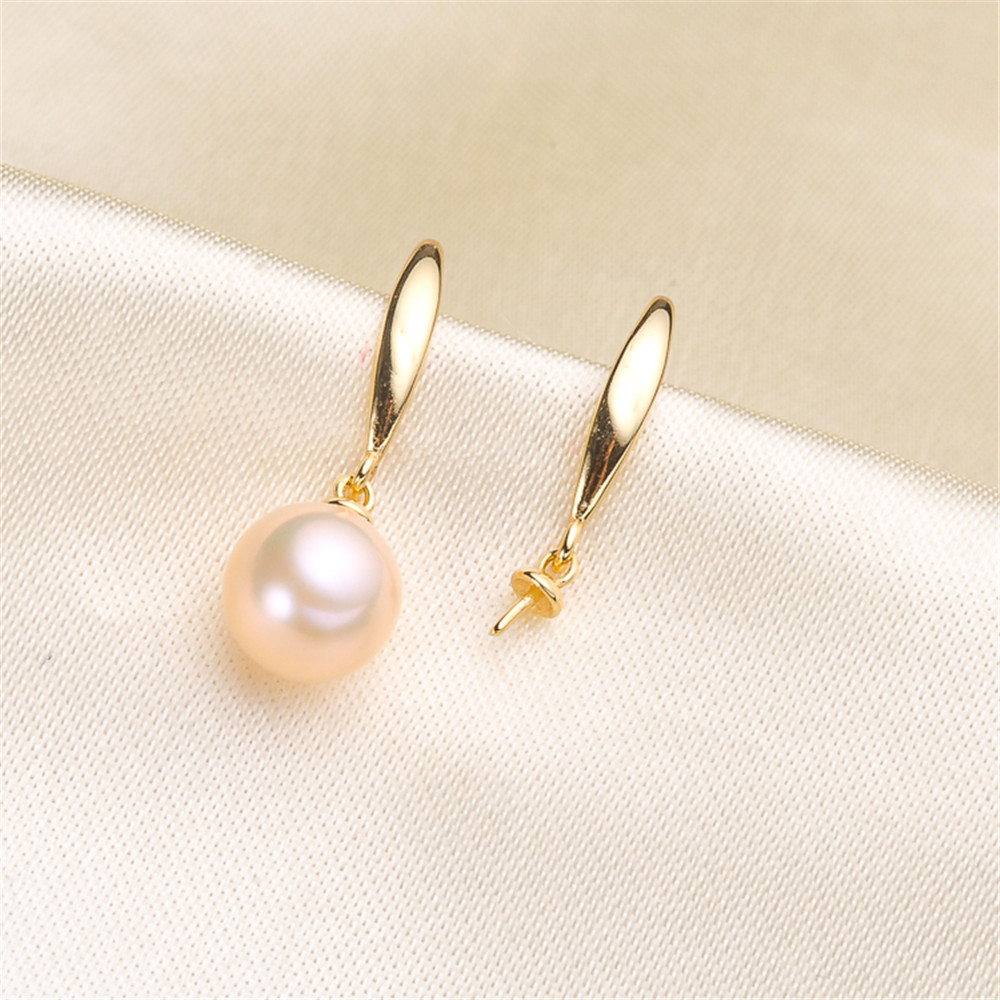 Pearl Stud Earrings - Parelkralen Stud Oorbellen Instelling Basis Diy