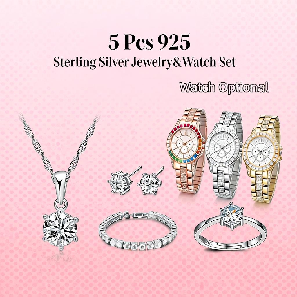 Mooie 925 sterling zilveren ge - Best Jewelry Watches Women recensie en prijs