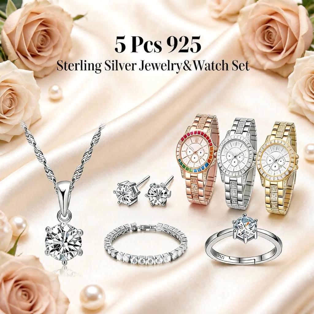 Mooie 925 sterling zilveren ge - Best Jewelry Watches Women recensie en prijs