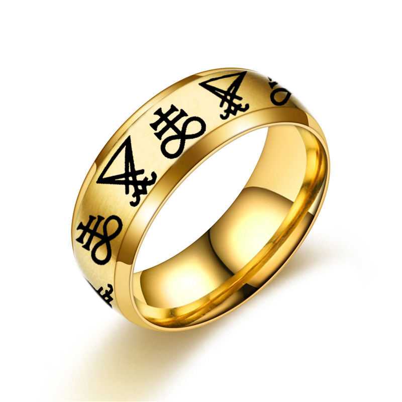 Vintage Gotische Lucifer Zegel - Mens Signet Ring recensie en prijs