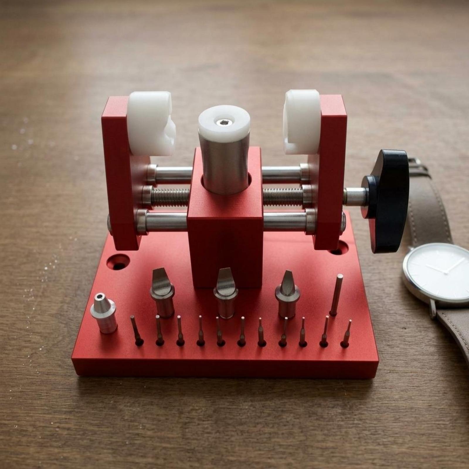 Dubbelzijdige horlogekast-acht - Watch Repair Tool Kit recensie en prijs