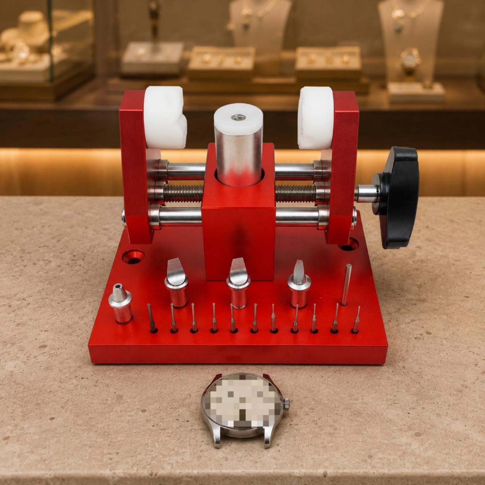 Dubbelzijdige horlogekast-acht - Watch Repair Tool Kit recensie en prijs