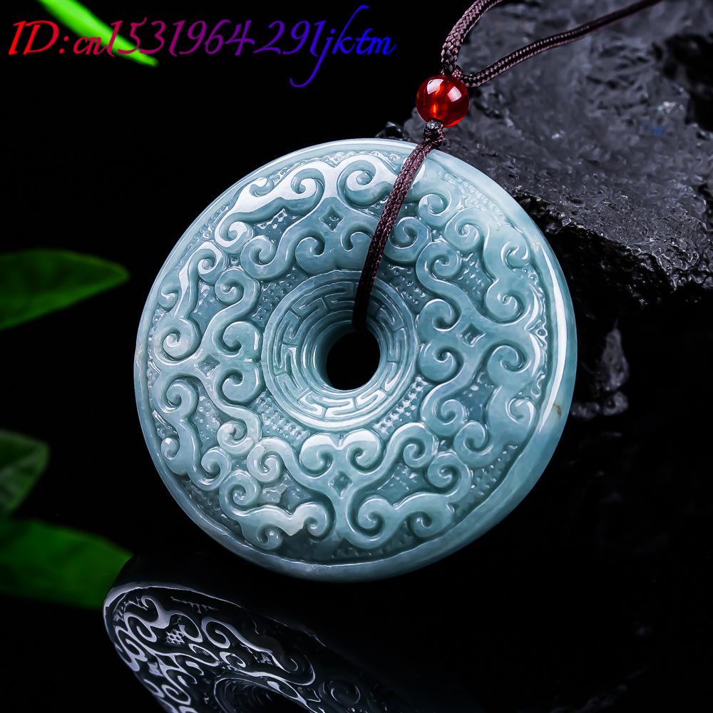 Natuurlijke Birmese Jadeïet Bl - Necklace Pendant recensie en prijs