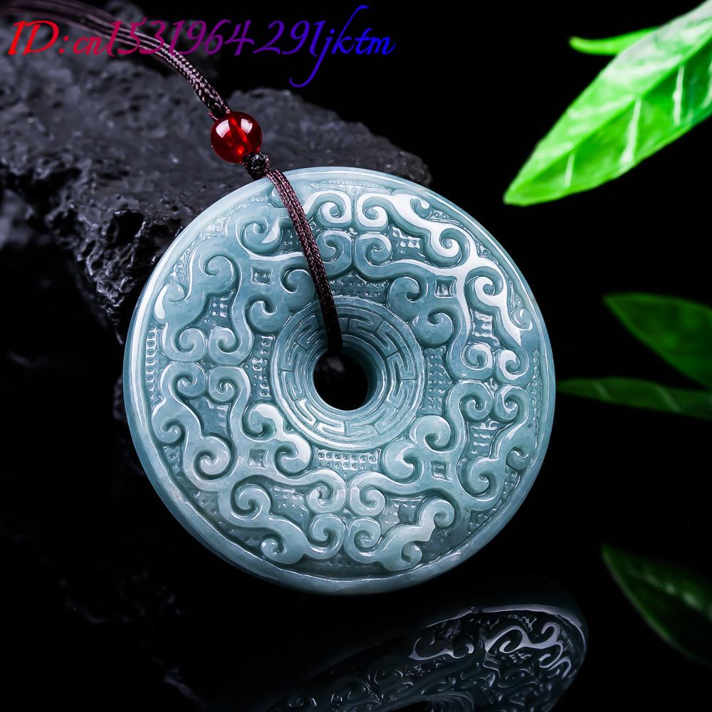 Natuurlijke Birmese Jadeïet Bl - Necklace Pendant recensie en prijs