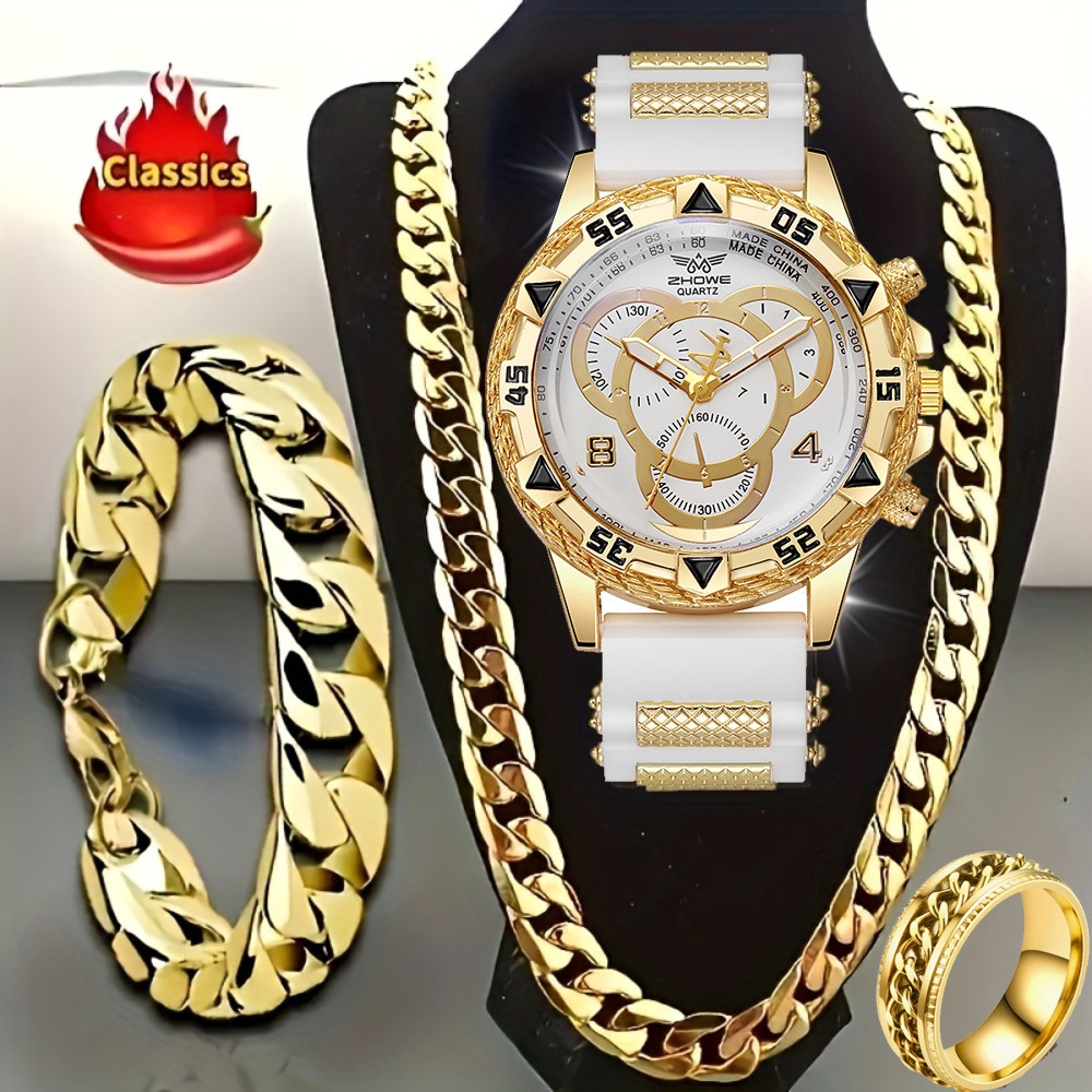4-delige luxe herenhorloge- en - Jewelry Type Watches recensie en prijs
