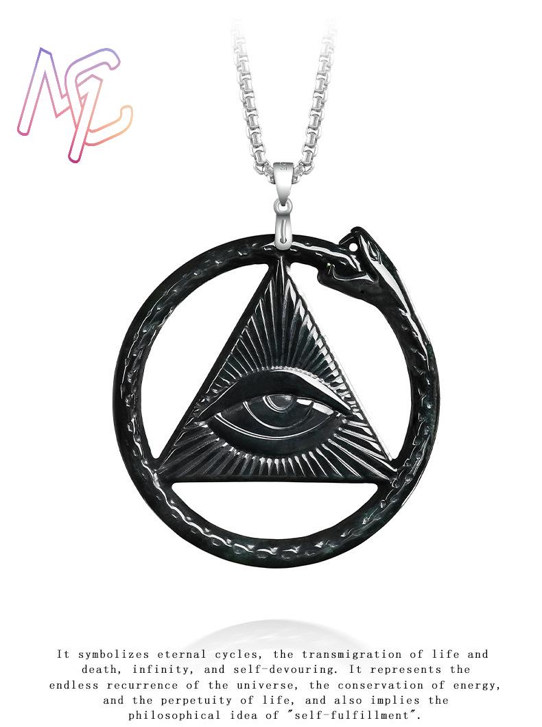 Myanmar Jadeïet Slangenhanger  - Necklace Pendant recensie en prijs