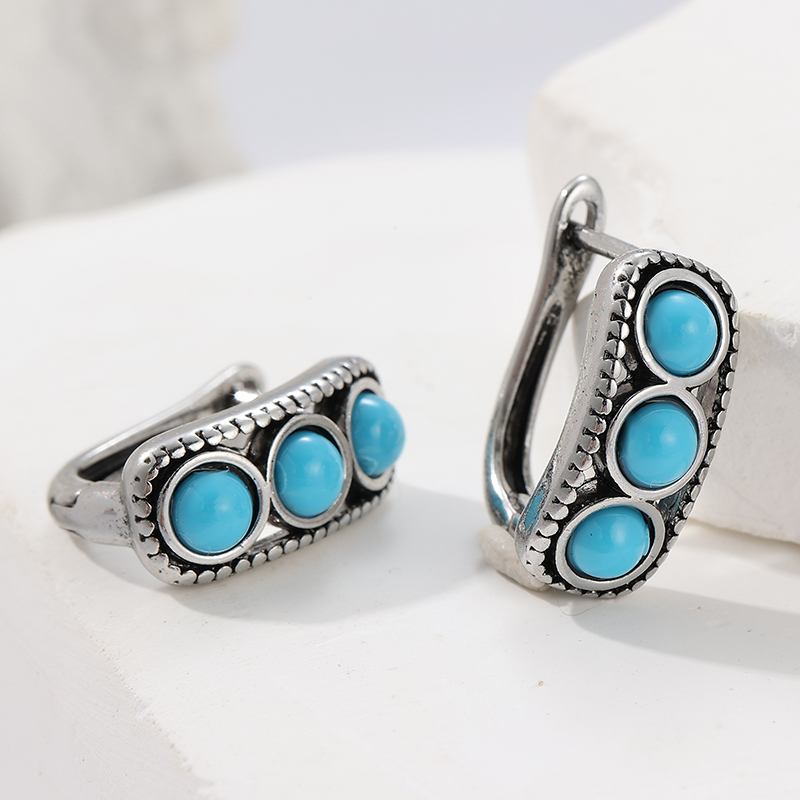 Vintage imitatie turquoise hoe - Turquoise Stone Ring recensie en prijs