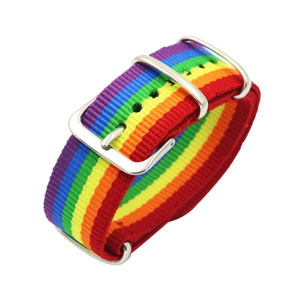 Hot Nylon Regenboog Armband Vo - Jewelry Type Watches recensie en prijs
