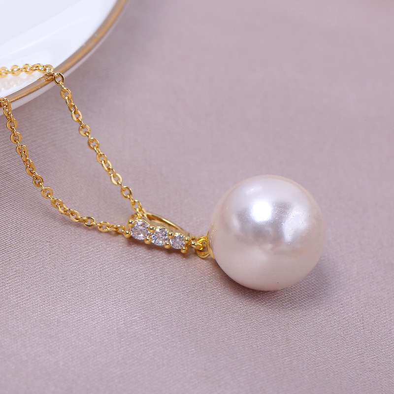 Binnenlands koper 14K goud, pr - Pearl Stud Earrings recensie en prijs