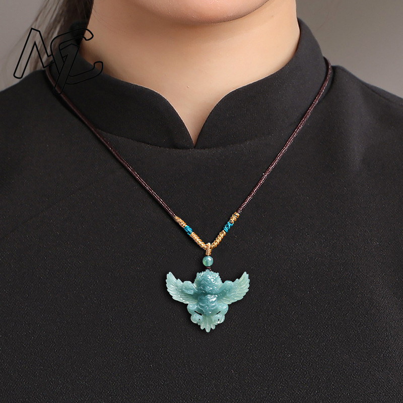 Echte Natuurlijke Smaragd Jade - Necklace Pendant recensie en prijs