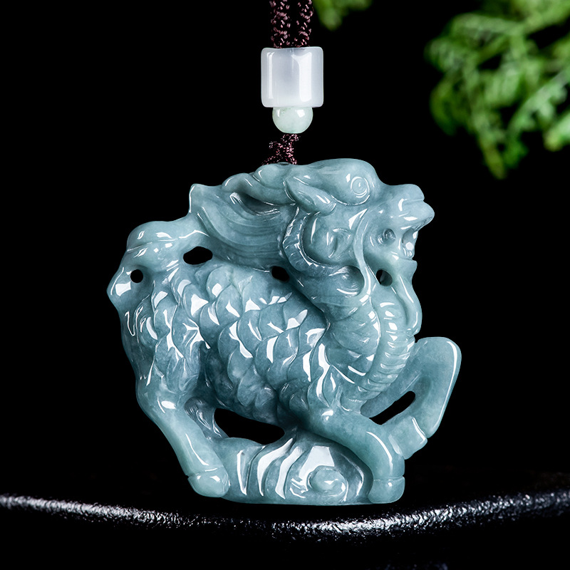 Birmese Jadeiet Kylin hanger k - Necklace Pendant recensie en prijs