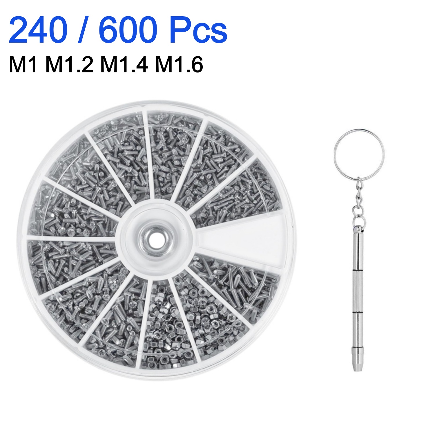 240/600 Stuks kleine schroefmo - Watch Repair Tool Kit recensie en prijs