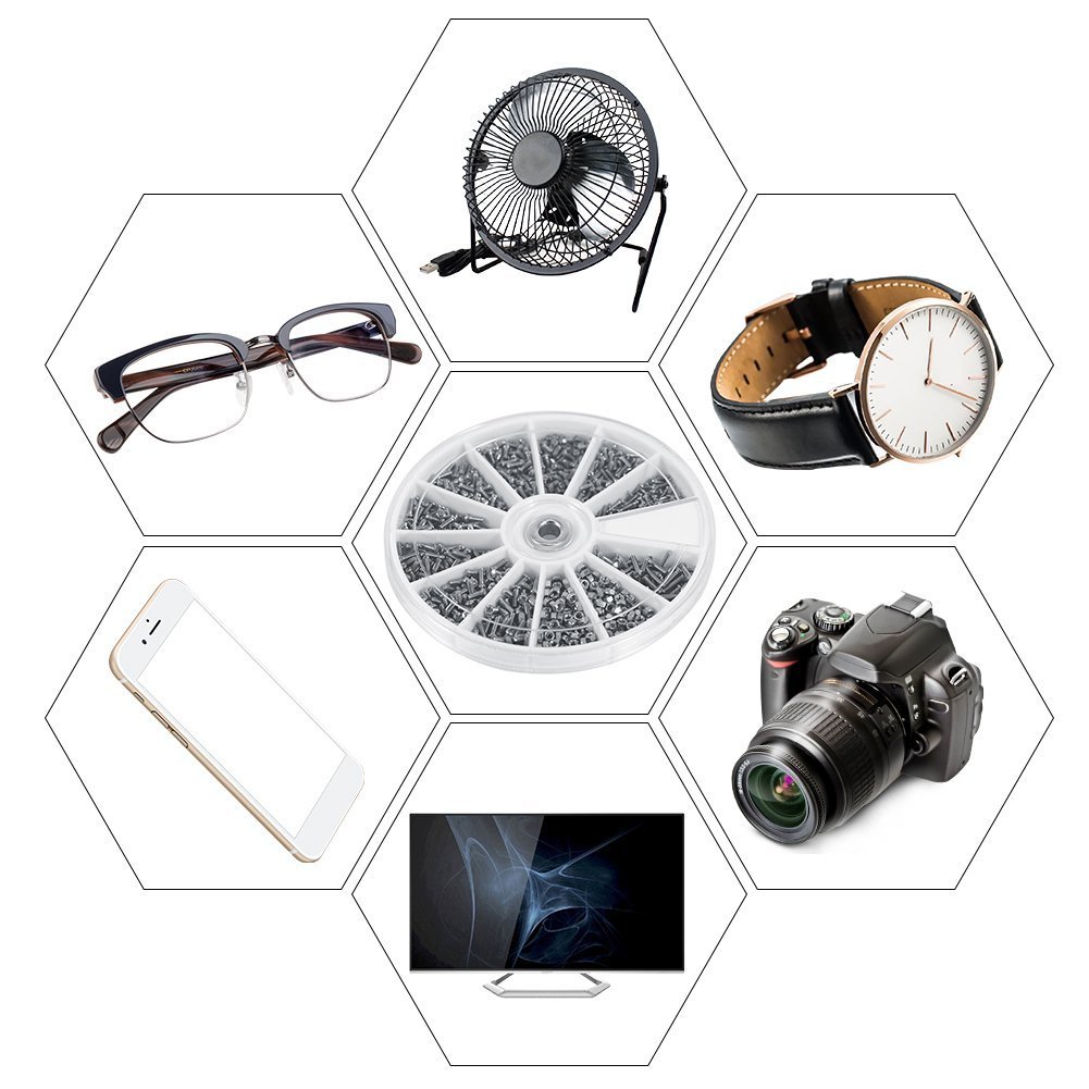 240/600 Stuks kleine schroefmo - Watch Repair Tool Kit recensie en prijs