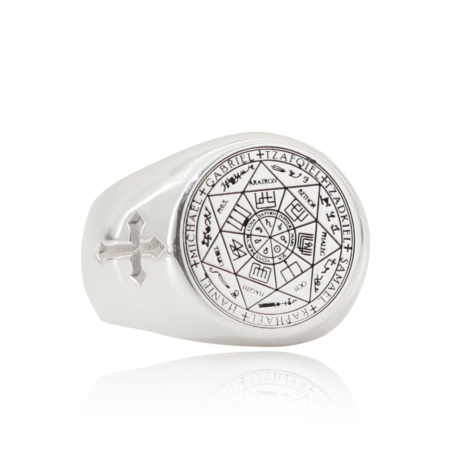 20 mm massieve zegelring 925 z - Mens Signet Ring recensie en prijs