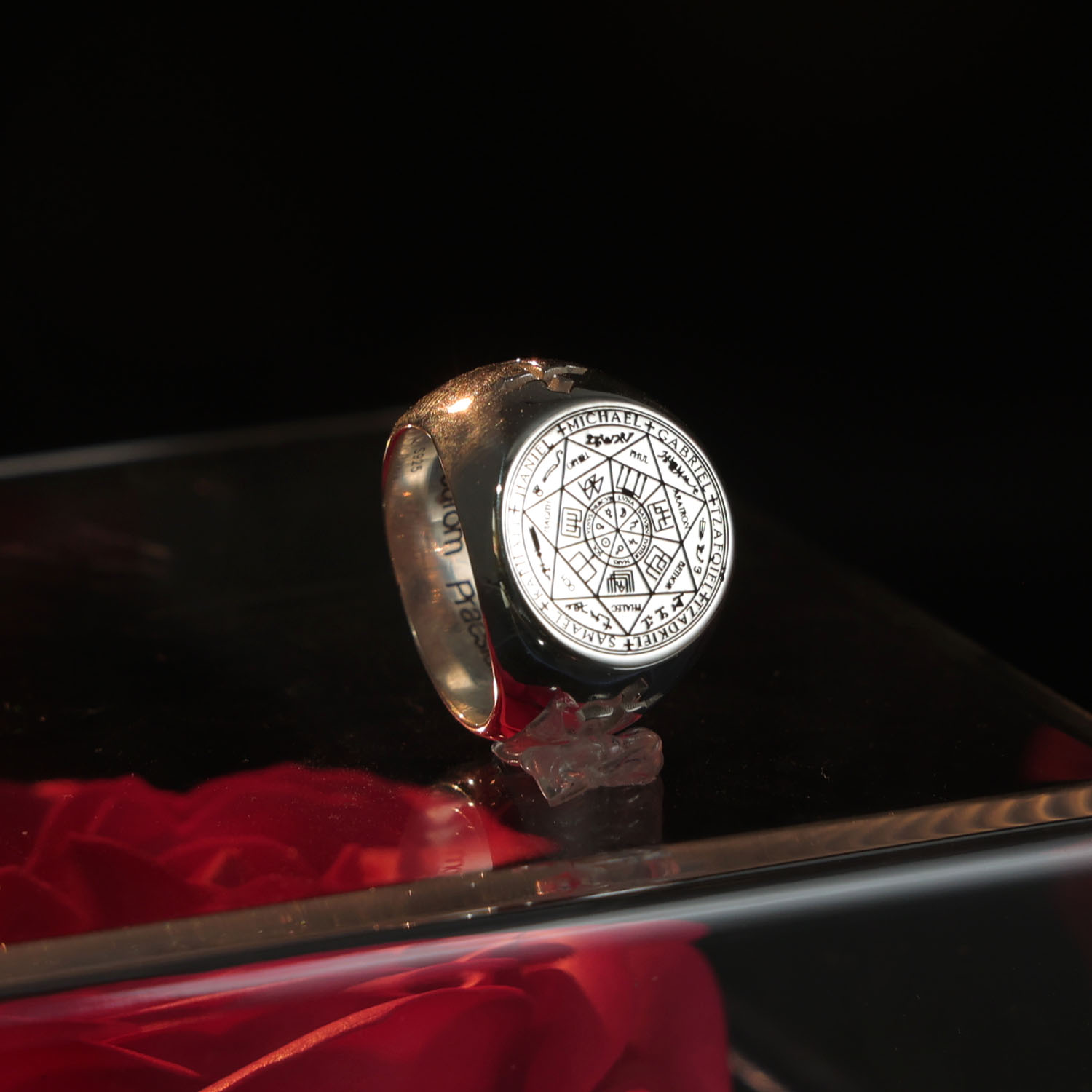 20 mm massieve zegelring 925 z - Mens Signet Ring recensie en prijs