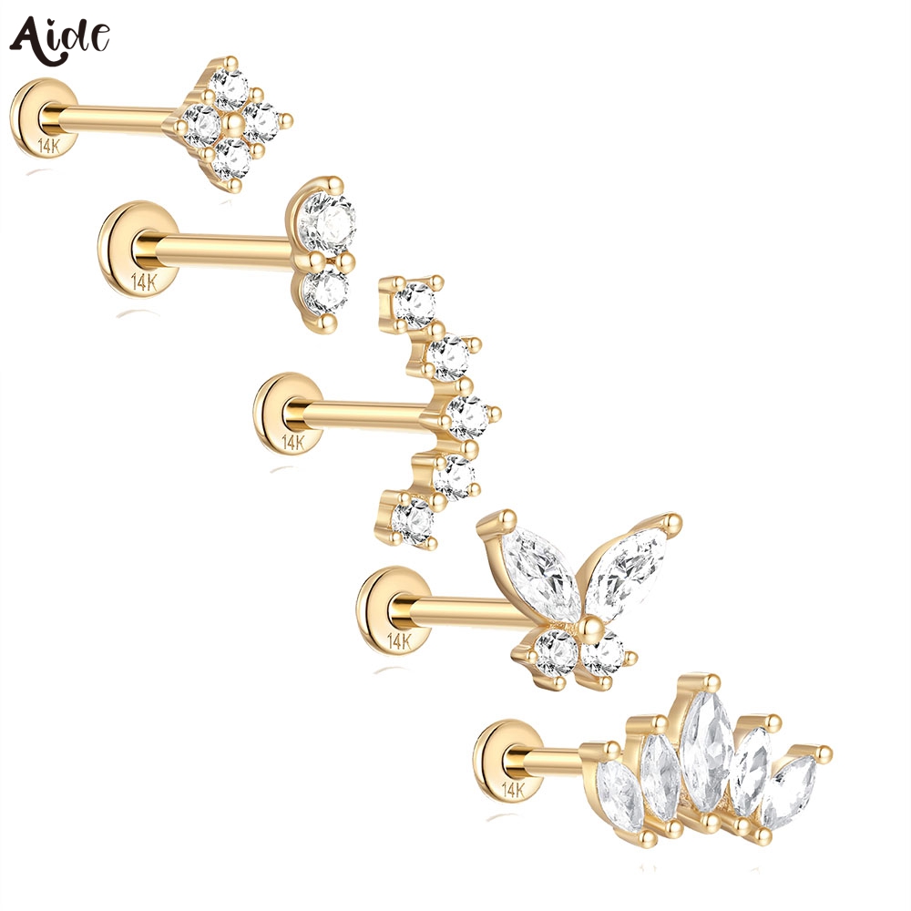 Aide Diy Zirkoon Parel Oorbel  - Pearl Stud Earrings recensie en prijs