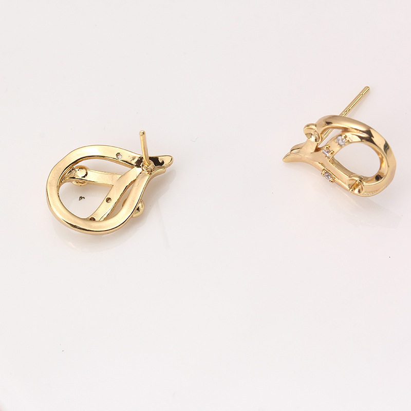 E074 Verguld koper S925 sterli - Pearl Stud Earrings recensie en prijs