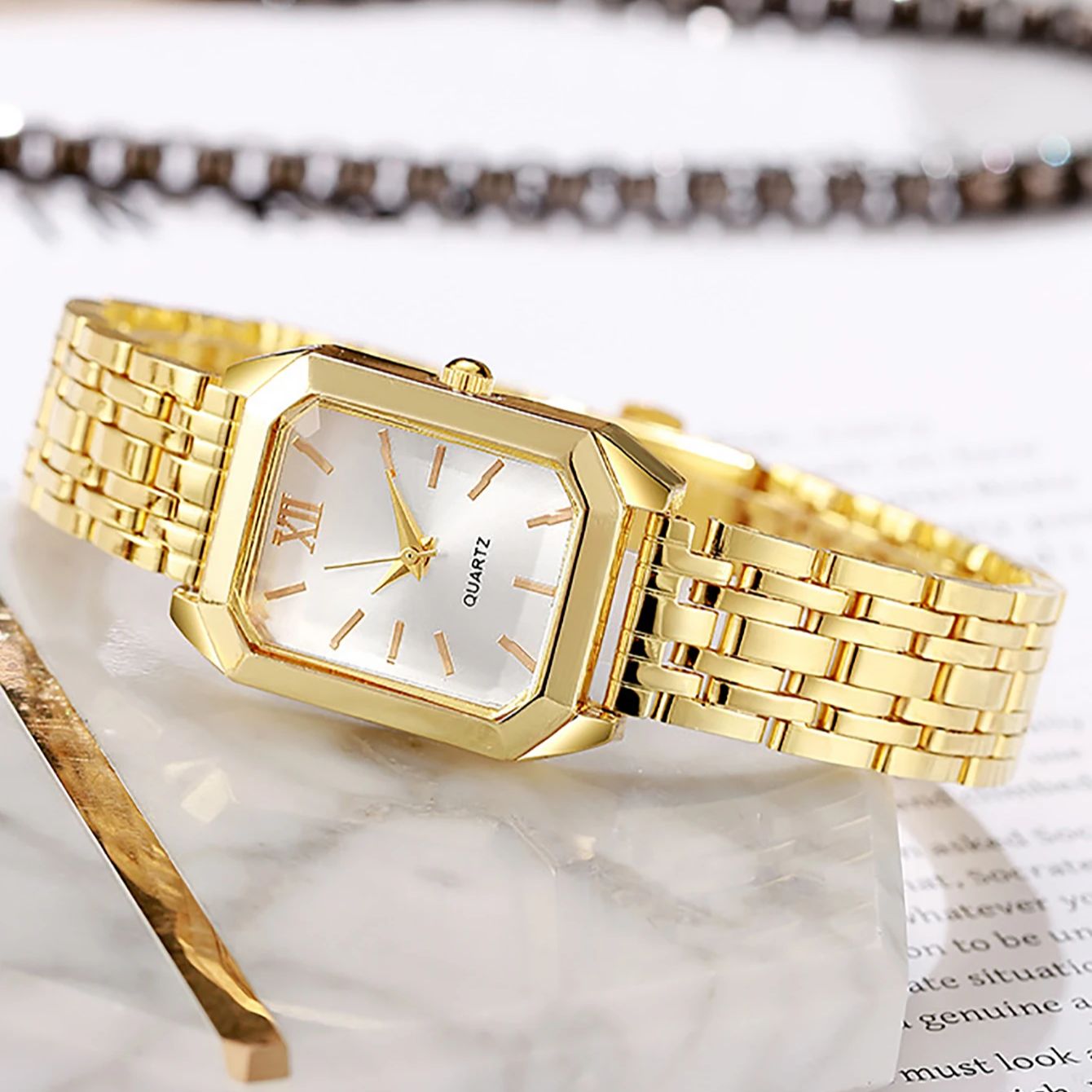 De compacte quartzhorloge- en  - Does Jewelry Include Watches recensie en prijs