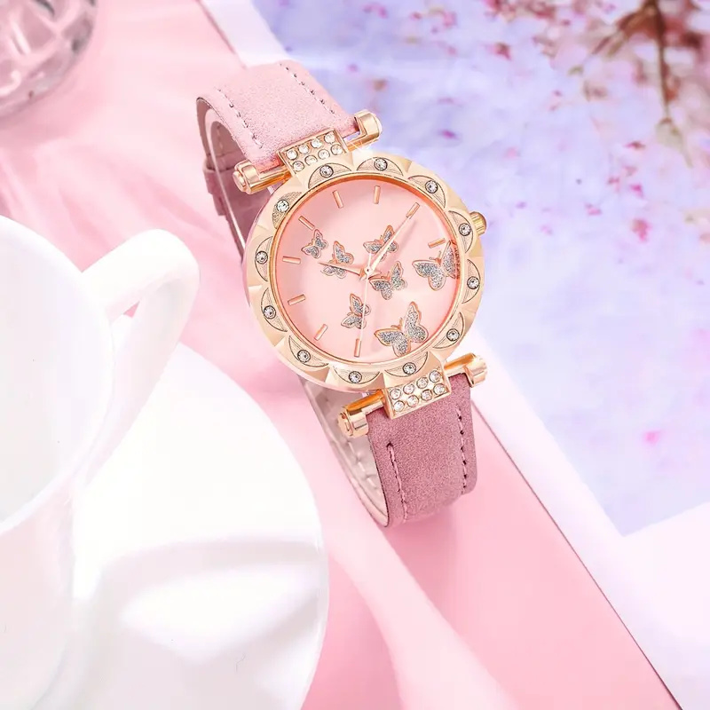 Dames quartz horloge en vlinde - Does Jewelry Include Watches recensie en prijs