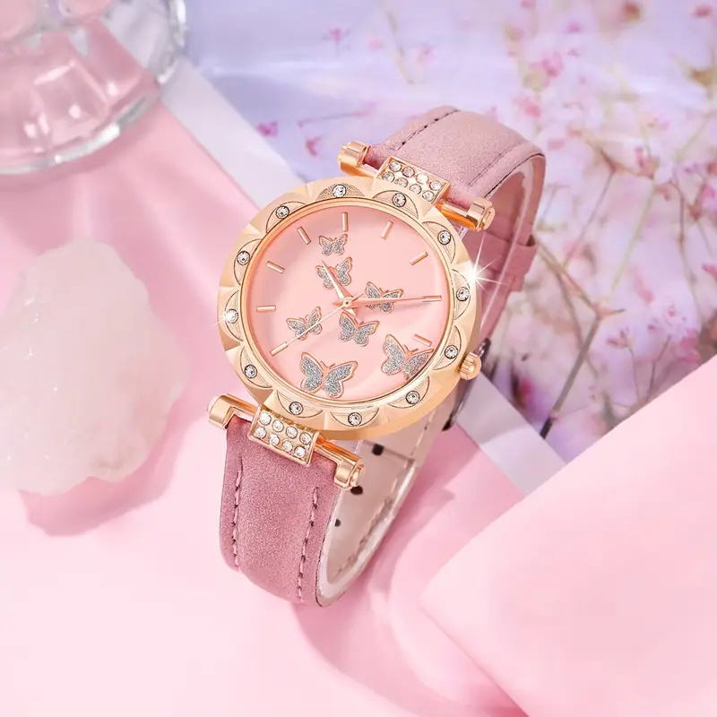 Dames quartz horloge en vlinde - Does Jewelry Include Watches recensie en prijs